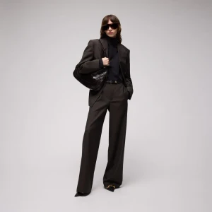 Thin Belt With Round Buckle