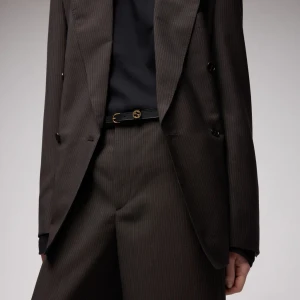 Thin Belt With Round Buckle