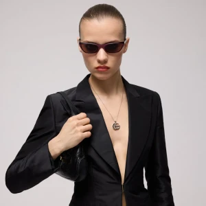 Geometric-Frame Sunglasses