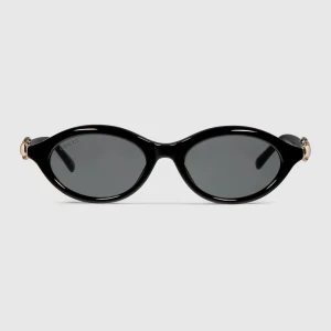Oval-Frame Sunglasses
