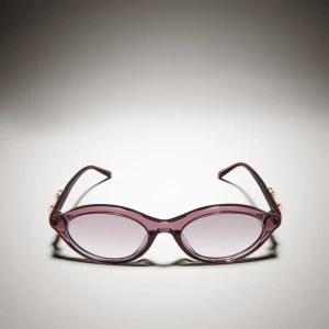 Oval-Frame Sunglasses