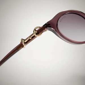 Oval-Frame Sunglasses