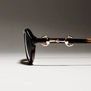 Oval-Frame Sunglasses