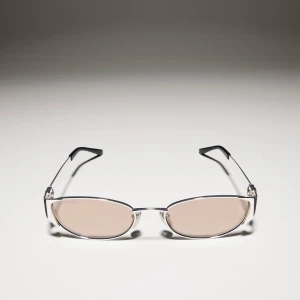 Oval-Frame Sunglasses