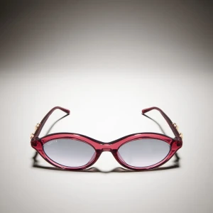 Oval-Frame Sunglasses