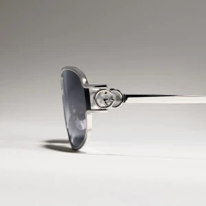 Rectangular-Frame Sunglasses