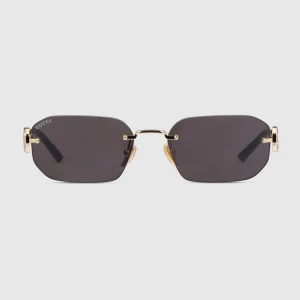 Rectangular-Frame Sunglasses