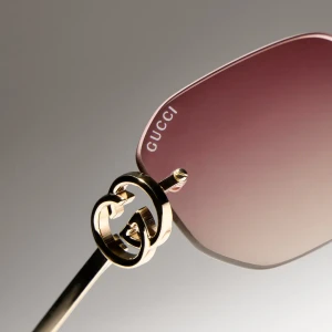 Rectangular-Frame Sunglasses
