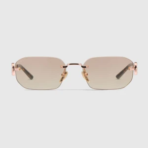 Rectangular-Frame Sunglasses