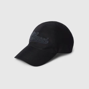 Cotton Baseball Hat With Embroidery