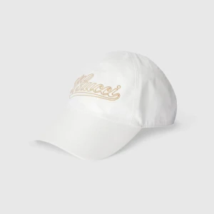Cotton Baseball Hat With Embroidery
