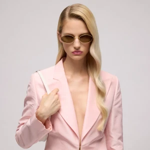 Rectangular-Frame Sunglasses