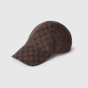 Gg Cotton Canvas Baseball Hat