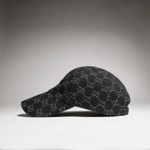 Gg Cotton Denim Baseball Hat