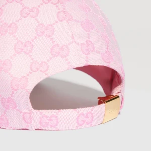 Gg Cotton Canvas Baseball Hat