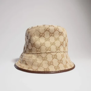 Gg Cotton Canvas Bucket Hat