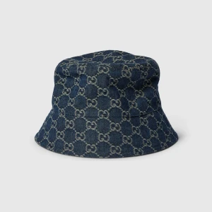 Gg Cotton Denim Bucket Hat