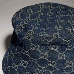 Gg Cotton Denim Bucket Hat