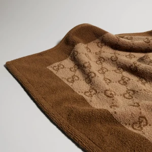 Gg Cotton Terrycloth Beach Blanket