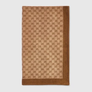 Gg Cotton Terrycloth Beach Blanket