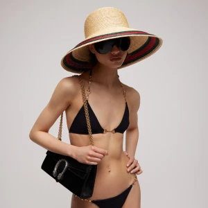Woven Hat With Web