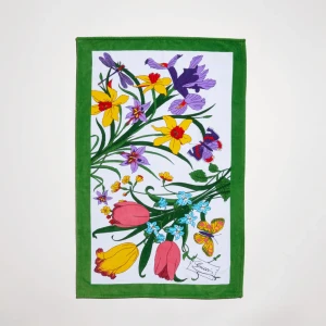 Printed Cotton Terrycloth Beach Blanket