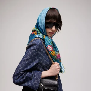Printed Silk Shawl