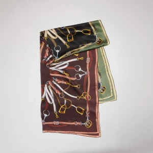 Printed Silk Twill Stole