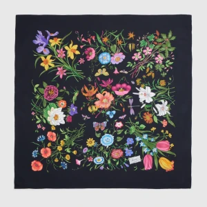 Printed Silk Wool Shawl