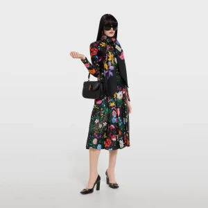 Printed Silk Wool Shawl
