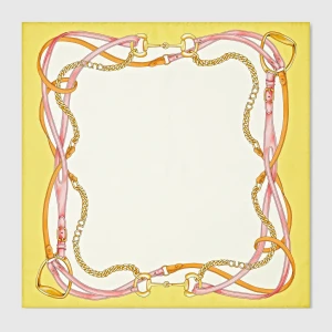 Printed Silk Carré