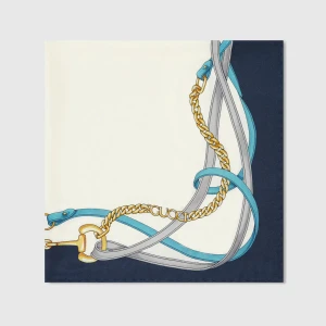 Printed Silk Carré