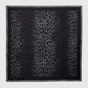 Printed Silk Twill Carré