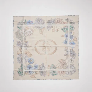 Printed Silk Twill Carré
