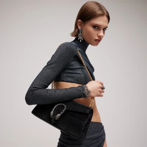 Dionysus Crystal Medium Shoulder Bag