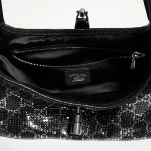 Jackie Slim Metallic Evening Bag