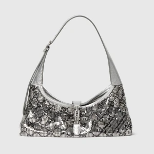 Jackie Slim Metallic Evening Bag