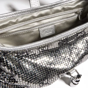 Jackie Slim Metallic Evening Bag