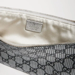 Metallic Evening Bag With Charm