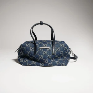 Small Boston Bag With Gucci Plaque