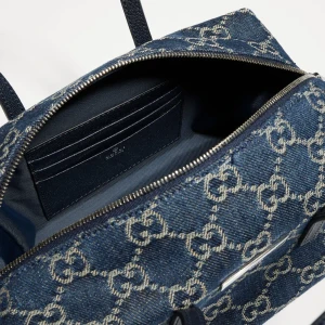 Small Boston Bag With Gucci Plaque