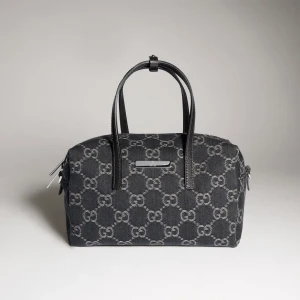 Small Boston Bag With Gucci Plaque