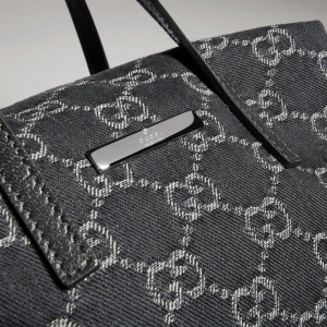 Small Boston Bag With Gucci Plaque