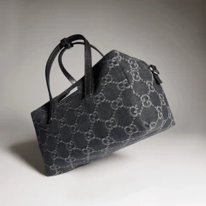 Small Boston Bag With Gucci Plaque