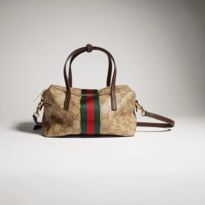 Mini Boston Bag With Web