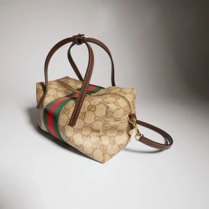 Mini Boston Bag With Web