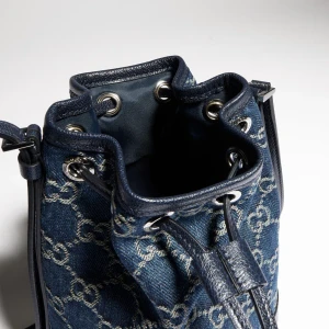 Mini Bucket Bag With Gucci Plaque