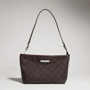 Small Pouch With Strap And Gucci Plaque