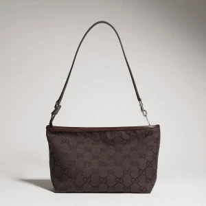 Small Pouch With Strap And Gucci Plaque