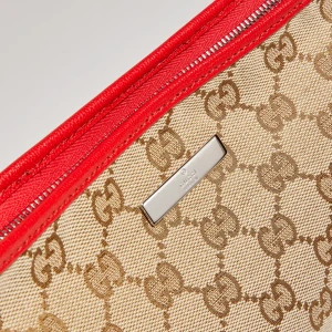 Small Pouch With Strap And Gucci Plaque